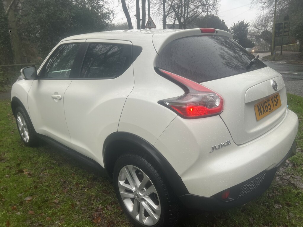 Nissan Juke 1.5 Dci Acenta Premium NX65YSF White #6