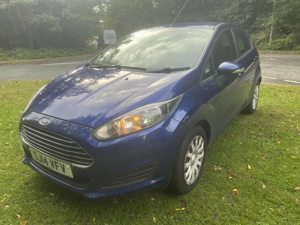 Ford Fiesta 1.5 Tdci Style SJ14VFV Blue #4