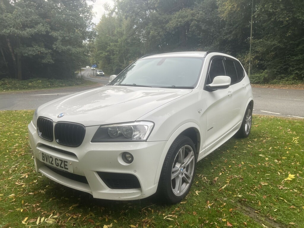BMW X3 3.0 X3 Xdrive35d M Sport White #4
