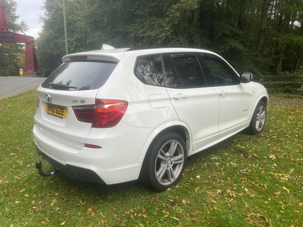 BMW X3 3.0 X3 Xdrive35d M Sport White #6