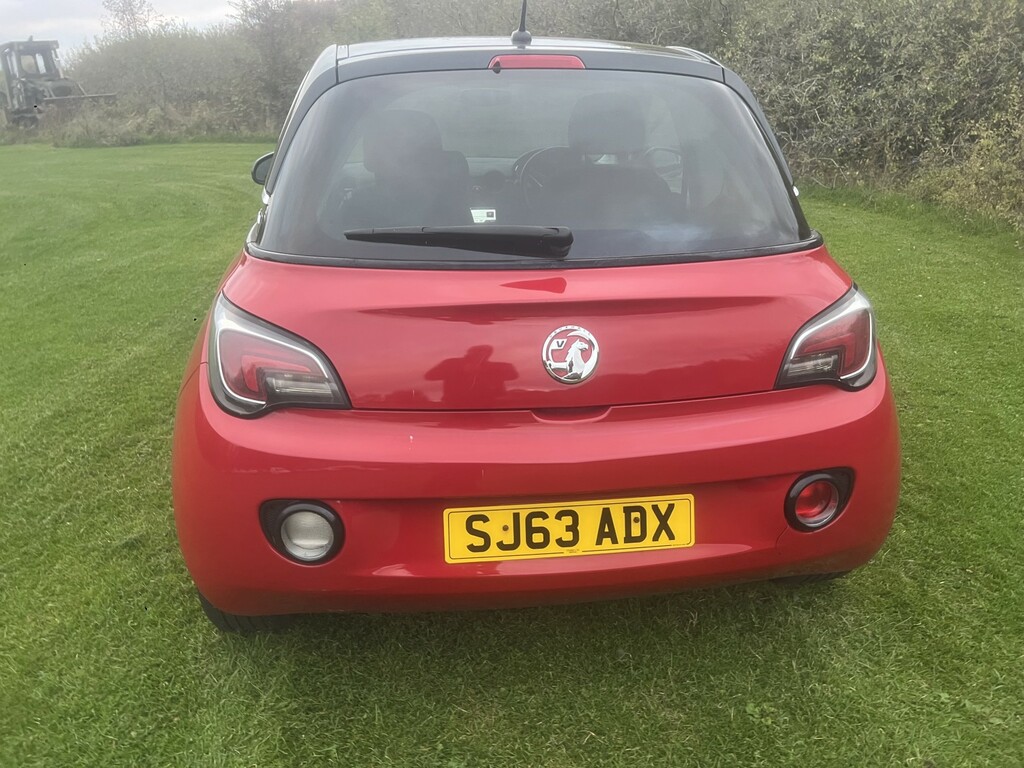 Vauxhall Adam 1.2 16V Jam SJ63ADX Red #3