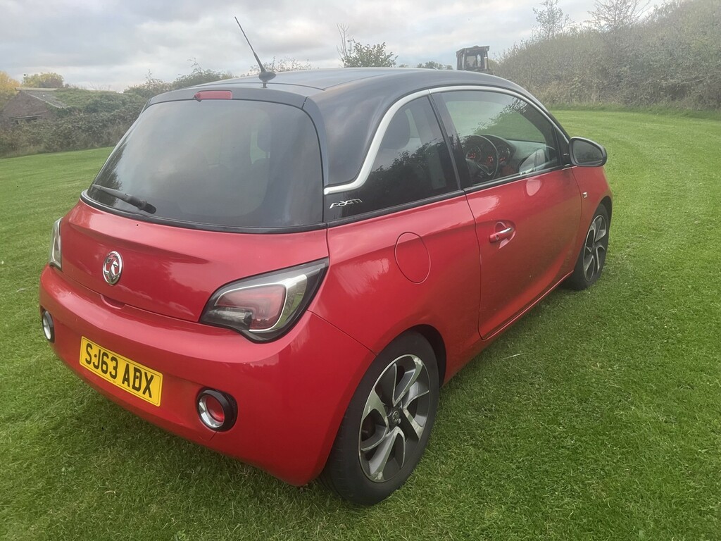 Vauxhall Adam 1.2 16V Jam SJ63ADX Red #4