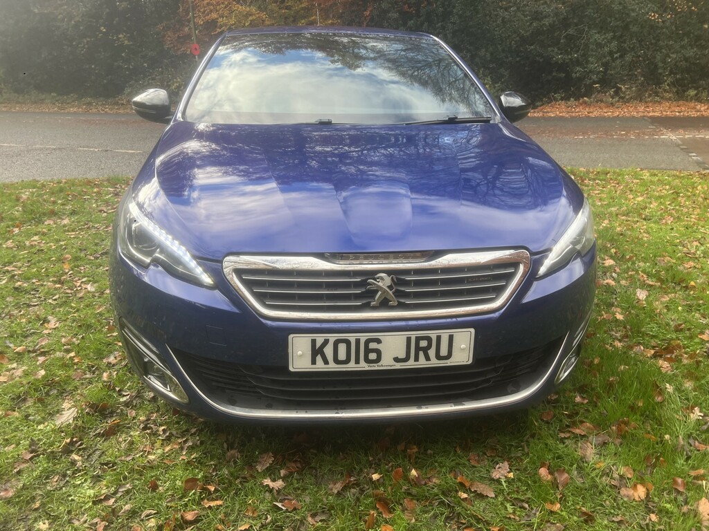Peugeot 308 2.0 Bluehdi Gt Line KO16JRU Blue #3