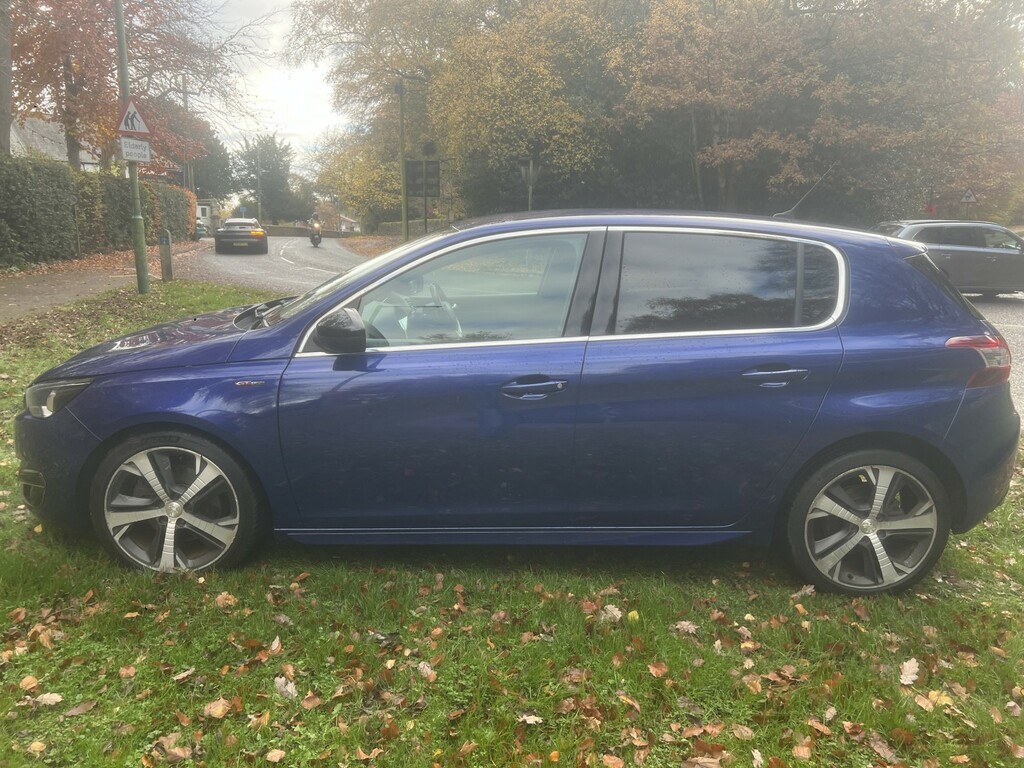 Peugeot 308 2.0 Bluehdi Gt Line KO16JRU Blue #5