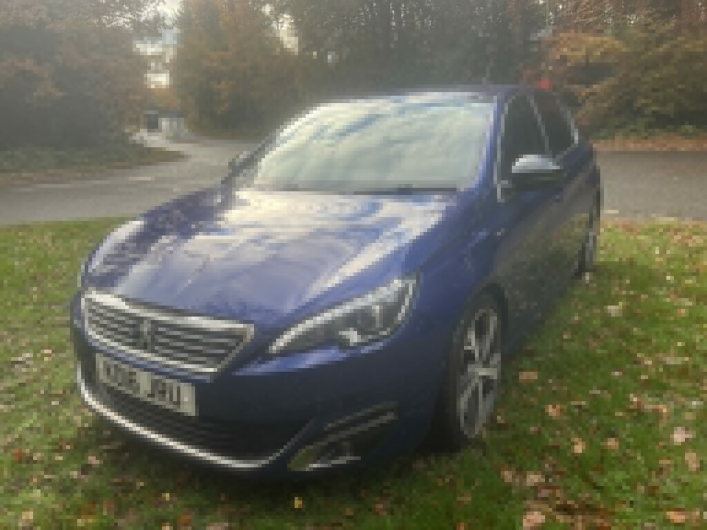 Peugeot 308 2.0 Bluehdi Gt Line KO16JRU Blue #4