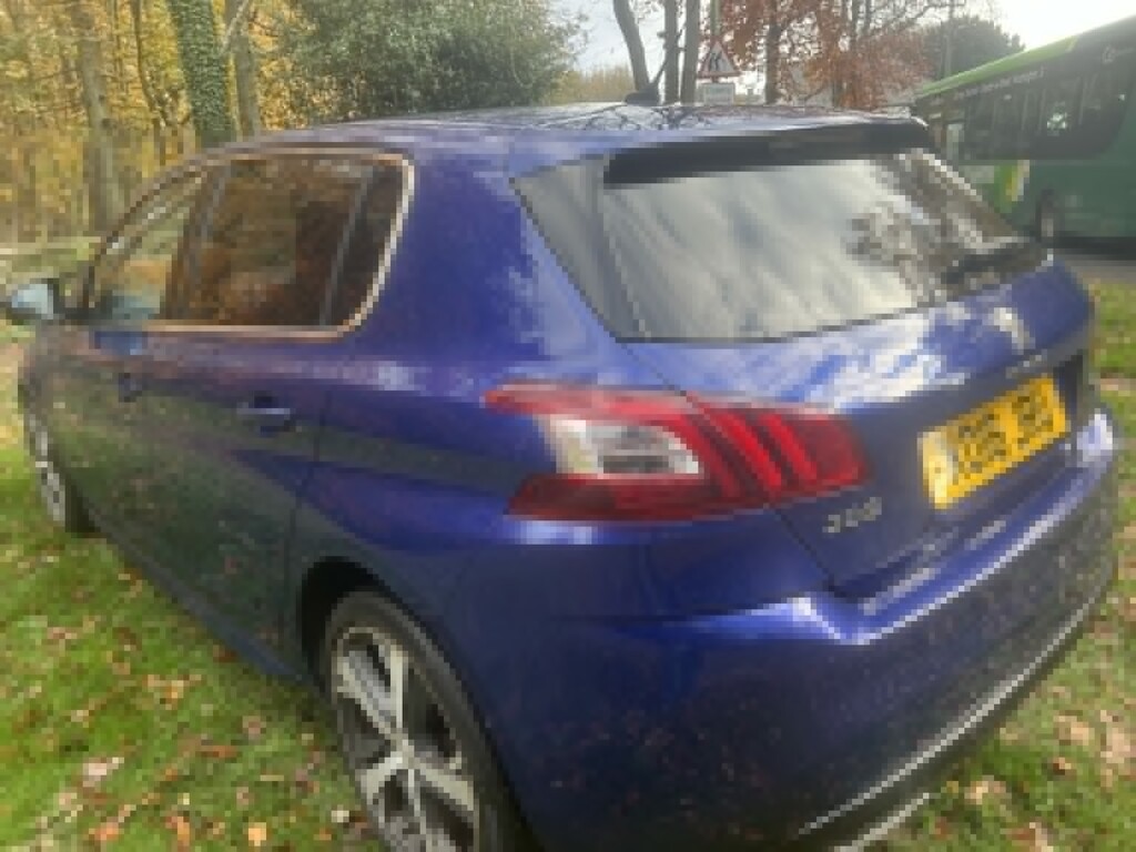 Peugeot 308 2.0 Bluehdi Gt Line KO16JRU Blue #6