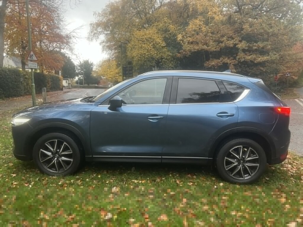Mazda CX-5 2.2 Skyactiv-d Sport Nav WJ18TWF Blue #5