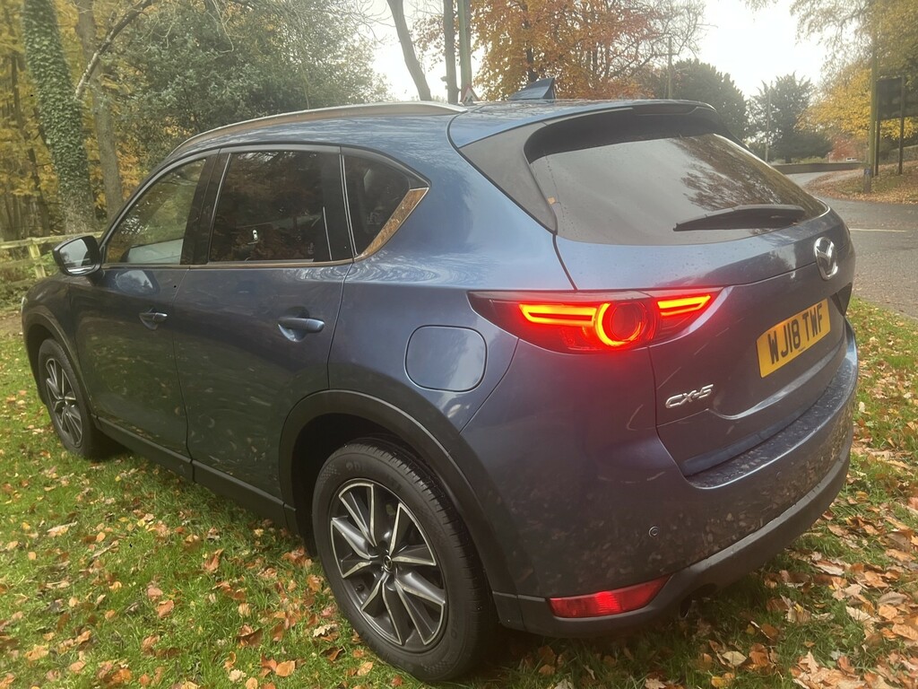 Mazda CX-5 2.2 Skyactiv-d Sport Nav WJ18TWF Blue #6