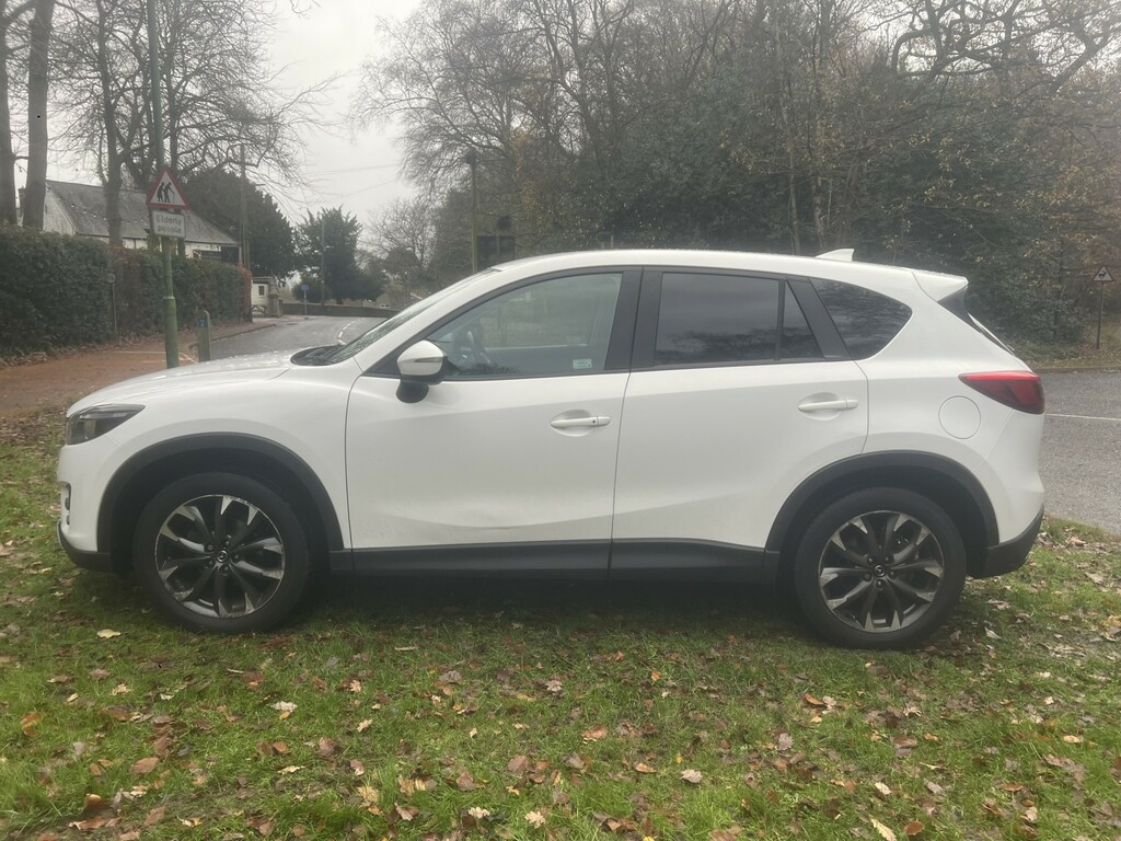 Mazda CX-5 2.2 Skyactiv-d Sport Nav SO16OOG White #5