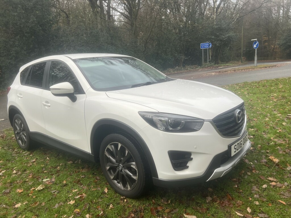 Mazda CX-5 2.2 Skyactiv-d Sport Nav SO16OOG White #2