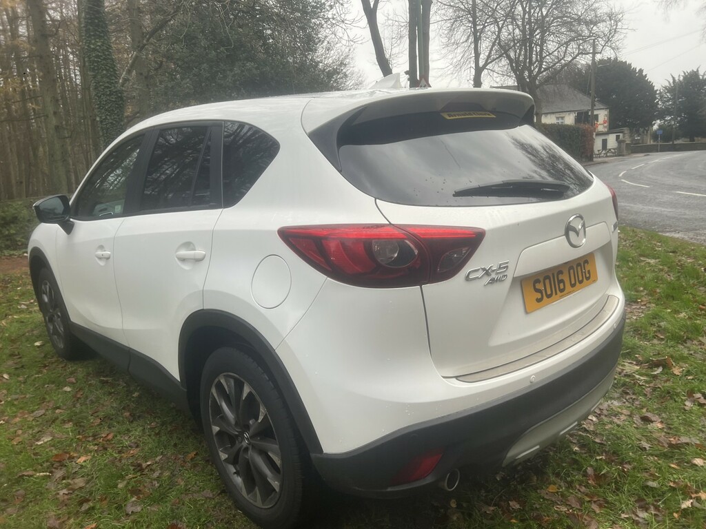 Mazda CX-5 2.2 Skyactiv-d Sport Nav SO16OOG White #6