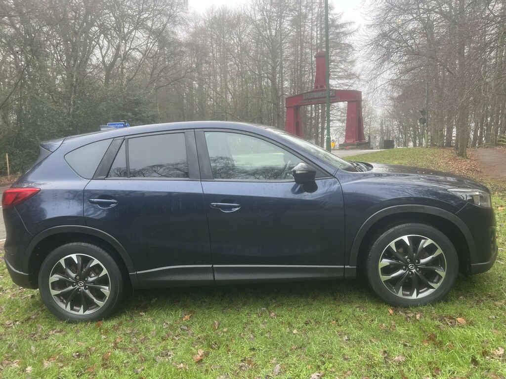 Mazda CX-5 2.2 Skyactiv-d Sport Nav SR17LZX Blue #2