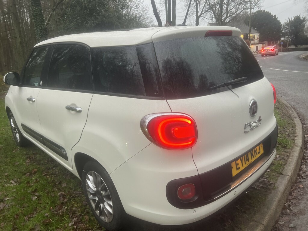Fiat 500L Mpw 1.3 500L Mpw Lounge 1.3 Multijet 85Hp Dualogic White #4