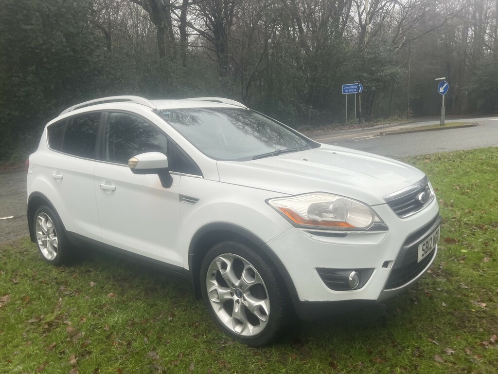 Ford Kuga 2.0 Tdci Titanium SB12WDD White #2