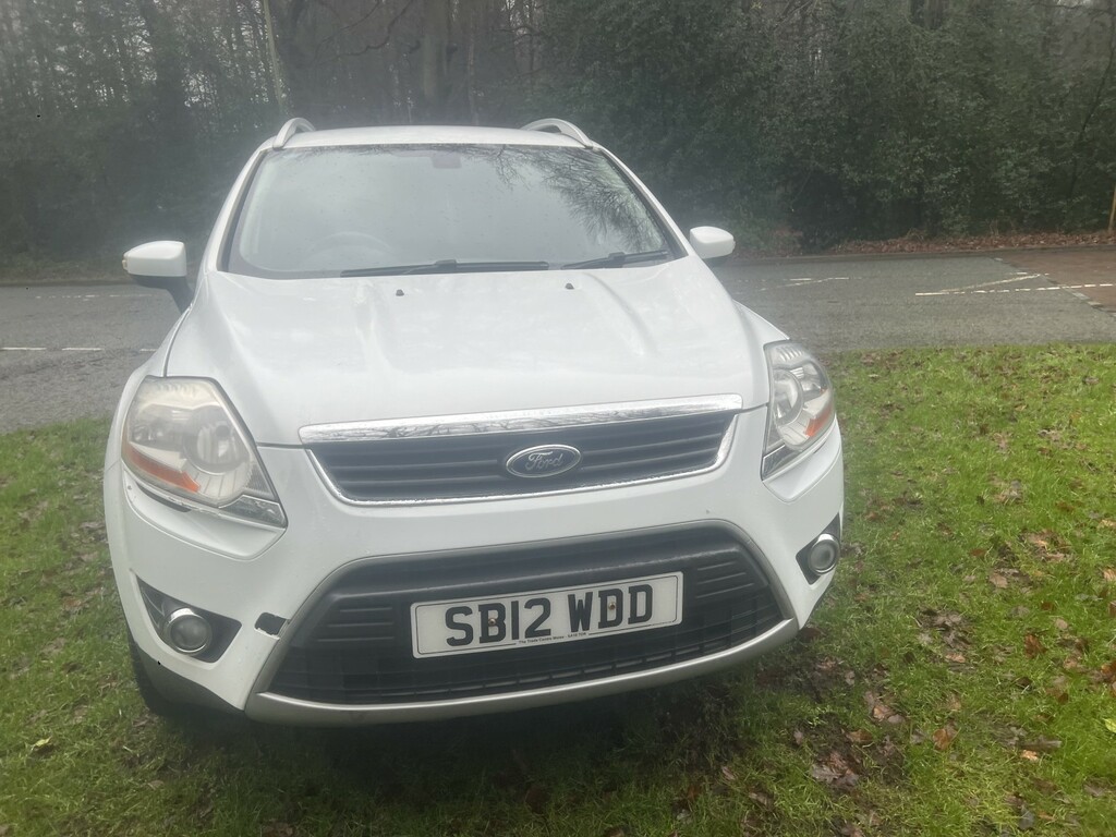 Ford Kuga 2.0 Tdci Titanium SB12WDD White #4