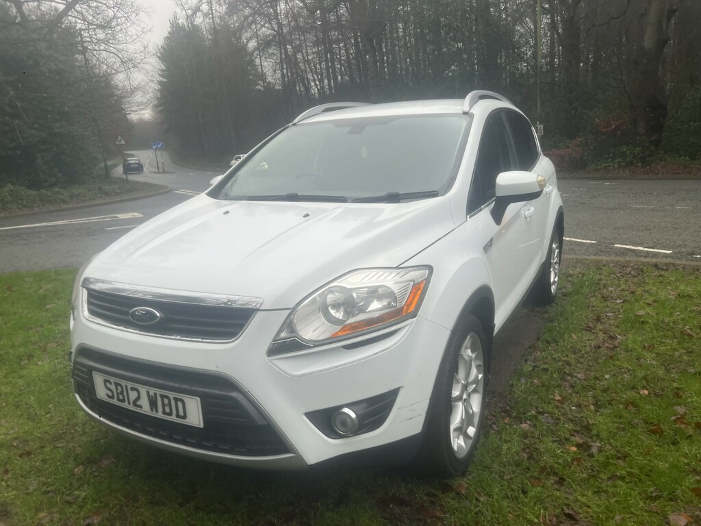 Ford Kuga 2.0 Tdci Titanium SB12WDD White #5