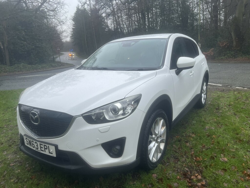 Mazda CX-5 2.2 Skyactiv-d Sport Nav SW63EPL White #4