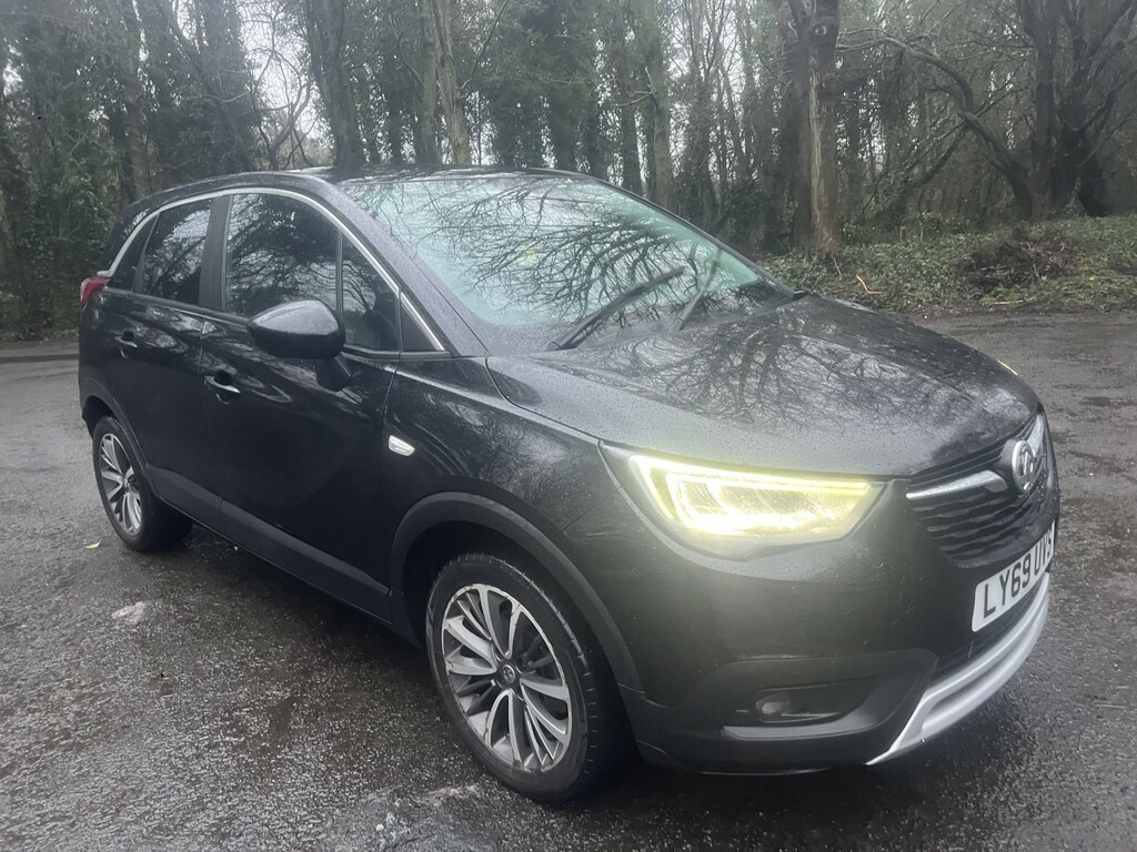 Vauxhall Crossland X 1.2 Turbo Elite Nav LY69UVS Black #2