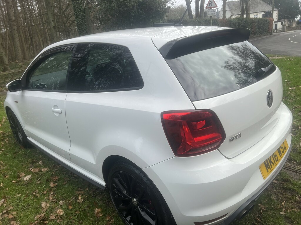 Volkswagen Polo 1.8 Tsi Bluemotion Tech Gti MK16WSZ White #6