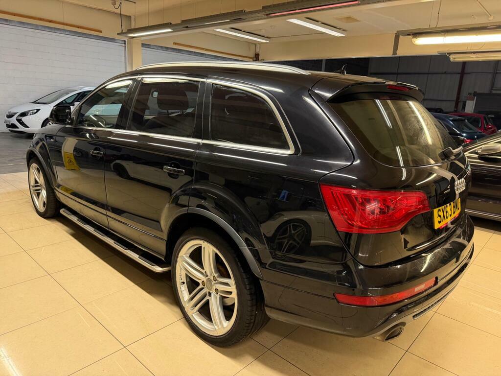 Audi Q7 3.0 Tdi V6 S Line Plus Tiptronic Quattro Euro 5 S SX63BMU Black #4