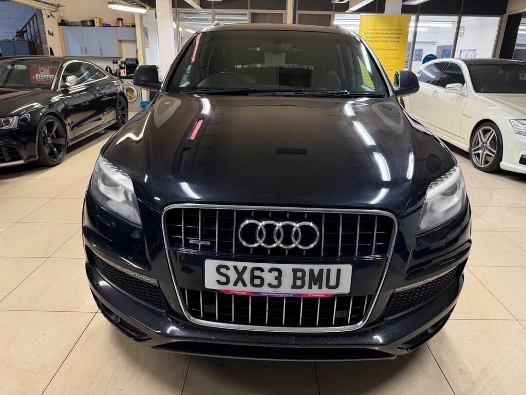 Audi Q7 3.0 Tdi V6 S Line Plus Tiptronic Quattro Euro 5 S SX63BMU Black #2