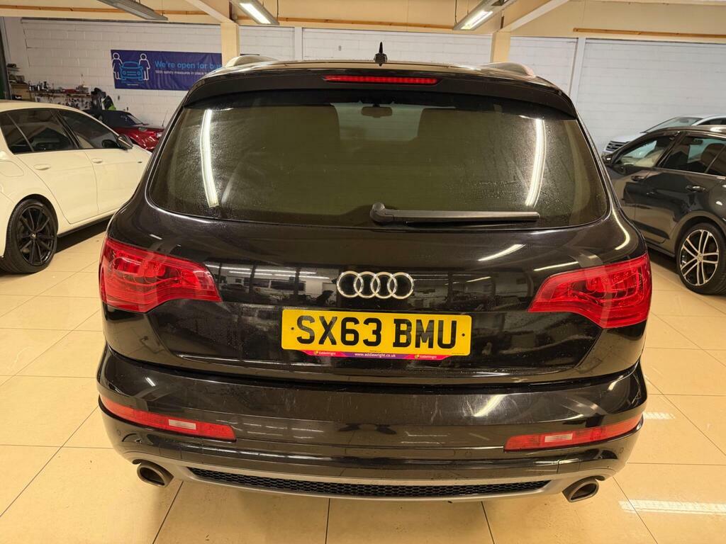 Audi Q7 3.0 Tdi V6 S Line Plus Tiptronic Quattro Euro 5 S SX63BMU Black #5