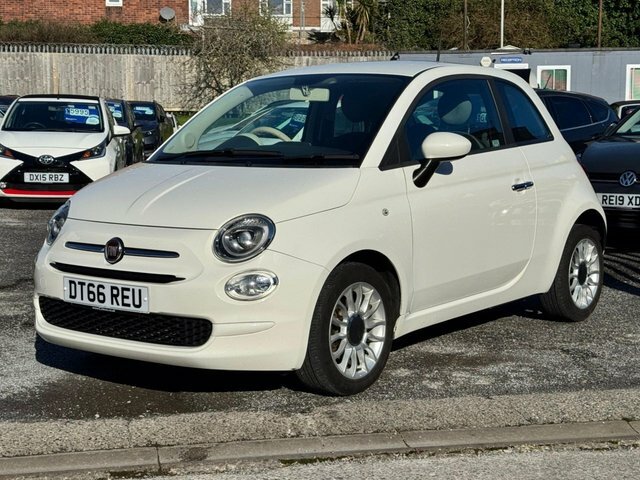 Fiat 500 2017 1.2 Eco Pop Star Hatchback White