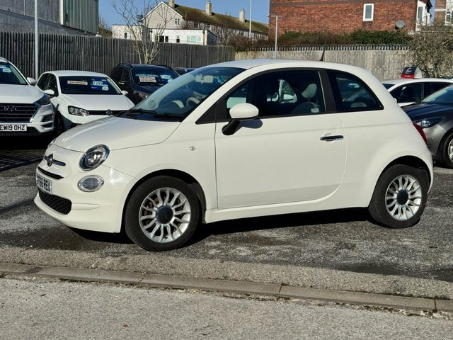 Fiat 500 2017 1.2 Eco Pop Star Hatchback DT66REU White #5
