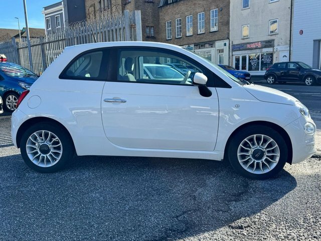 Fiat 500 2017 1.2 Eco Pop Star Hatchback DT66REU White #6