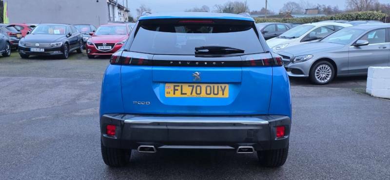 Peugeot 2008 1.2 Puretech 130 Allure Premium Eat8 - 2020 7 FL70OUY Blue #5