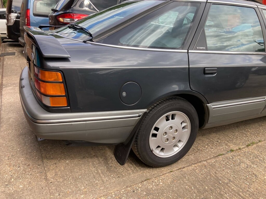 Ford Granada 2.9I Scorpio Saloon Red #6