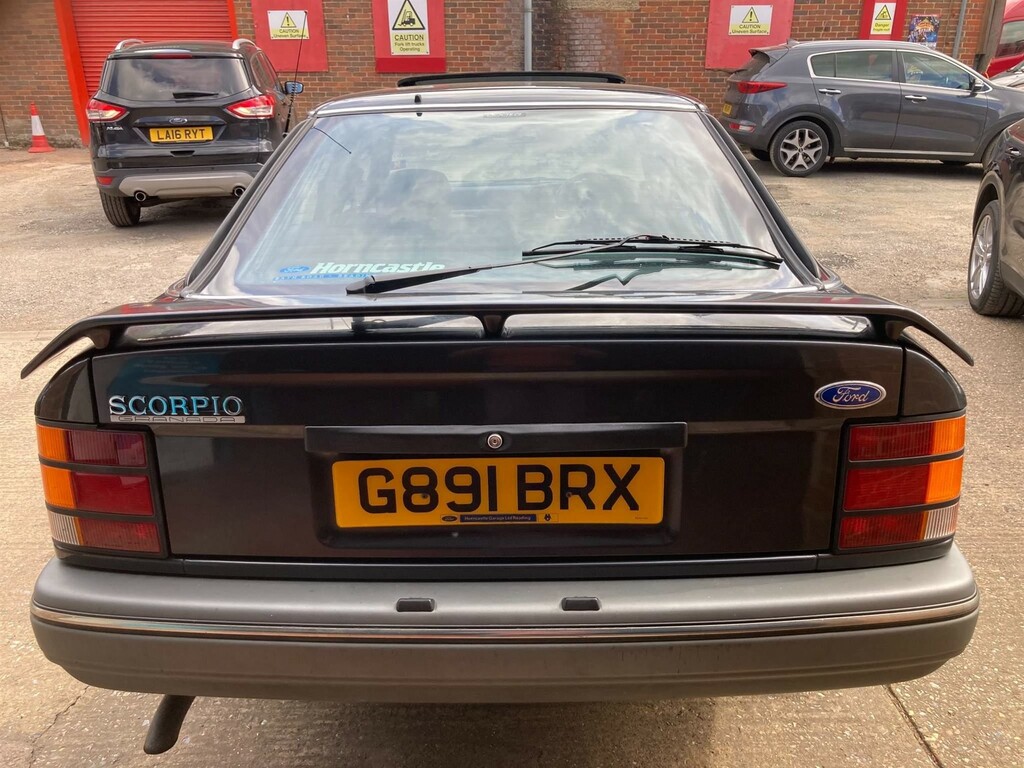 Ford Granada 2.9I Scorpio Saloon Red #4
