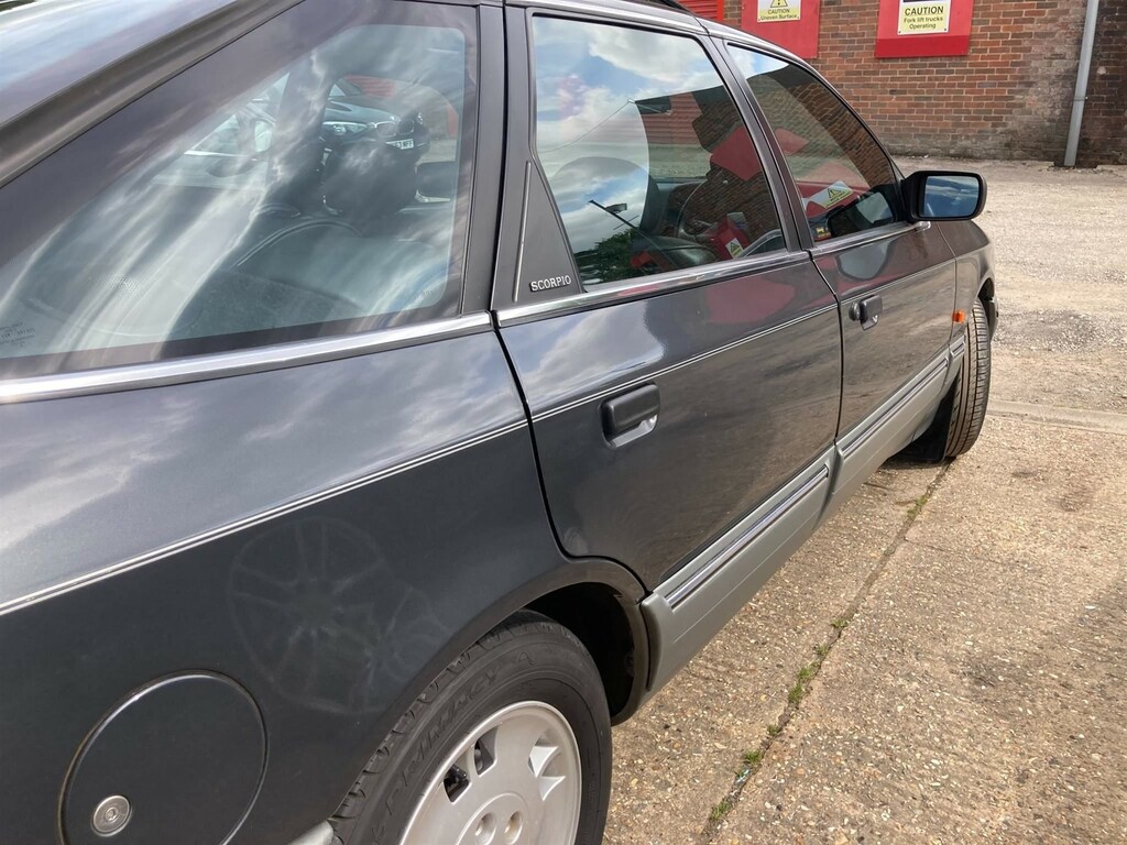 Ford Granada 2.9I Scorpio Saloon Red #7