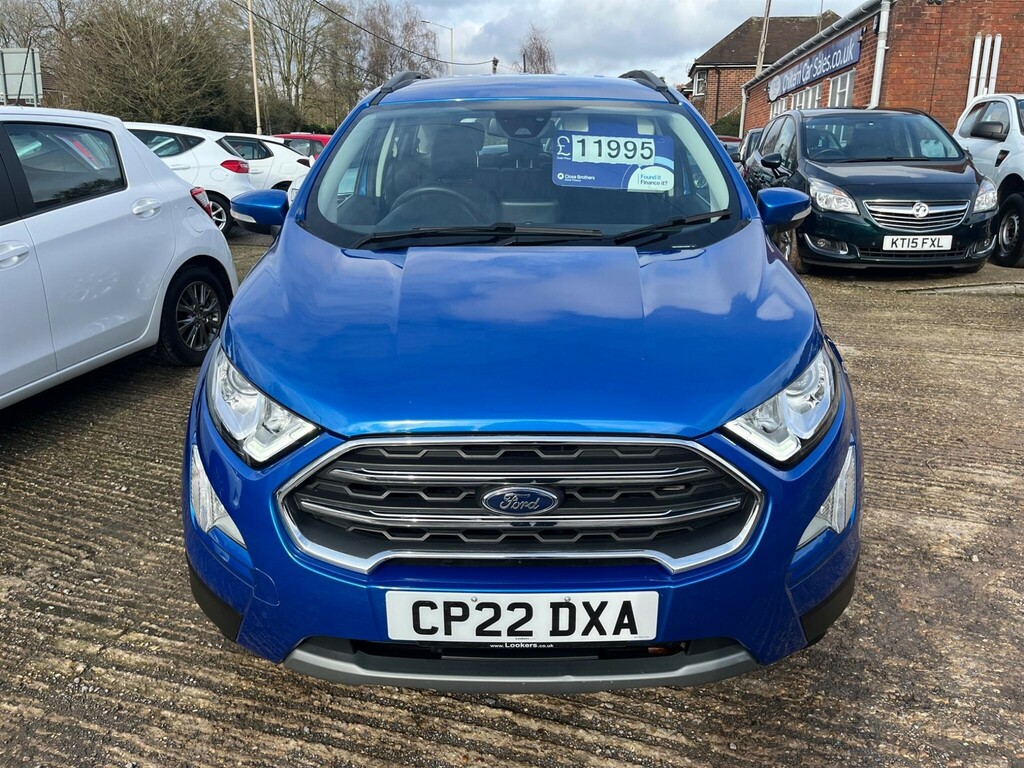 Ford Ecosport 1.0T Ecoboost Titanium Euro 6 Ss CP22DXA Blue #2
