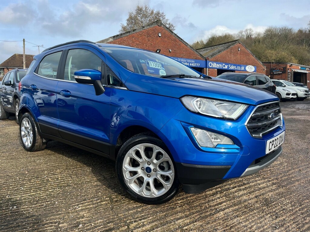 Ford Ecosport 1.0T Ecoboost Titanium Euro 6 Ss Blue