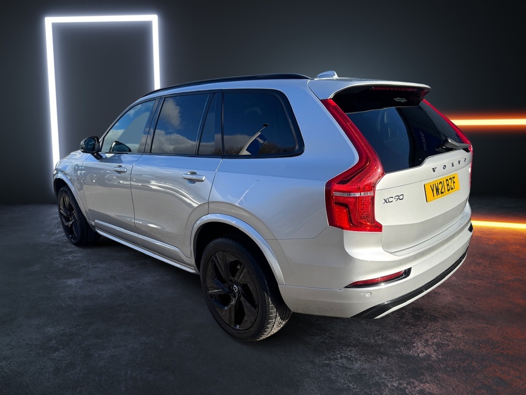 Volvo XC90 2.0 T8 Recharge Phev R Design Awd YW21BZF Silver #3