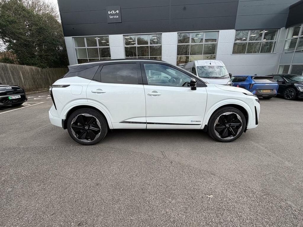 Nissan Qashqai 1.5 E-power N-design GU74XWG White #5