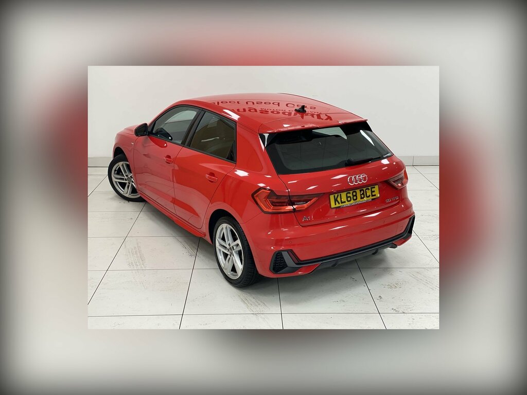 Audi A1 Tfsi 30 S Line Sportback S Tronic Euro KL68BCE Red #3