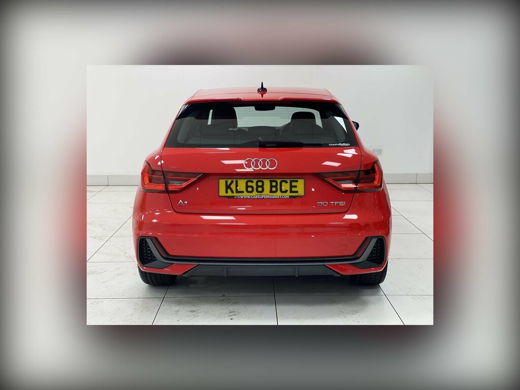 Audi A1 Tfsi 30 S Line Sportback S Tronic Euro KL68BCE Red #2