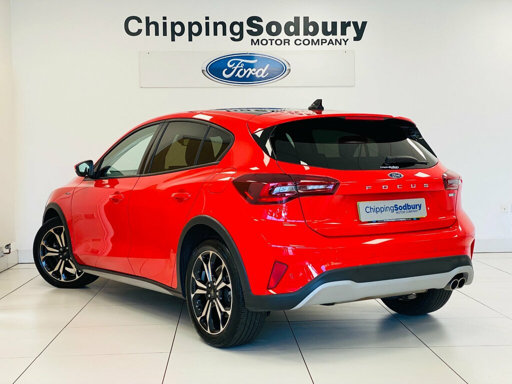 Ford Focus Ecoboost Mhev Active Vignale Hatchback WH22BWX Red #2
