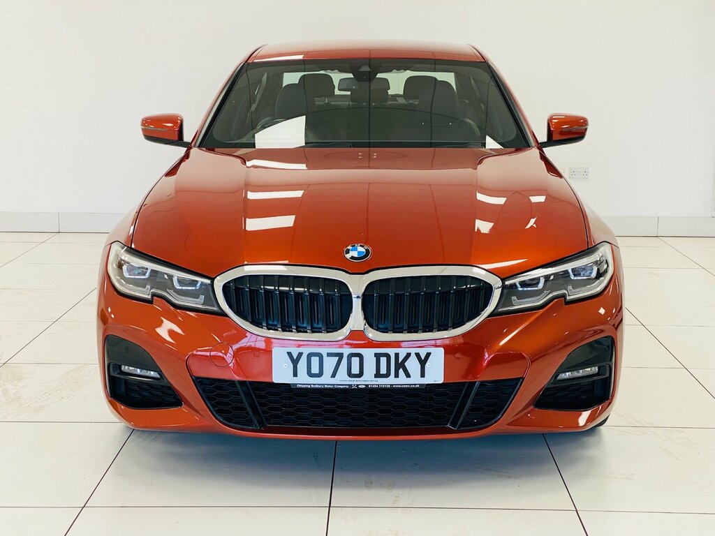 BMW 3 Series 2.0 330E 12Kwh M Sport Saloon Plug-in H YO70DKY Red #4