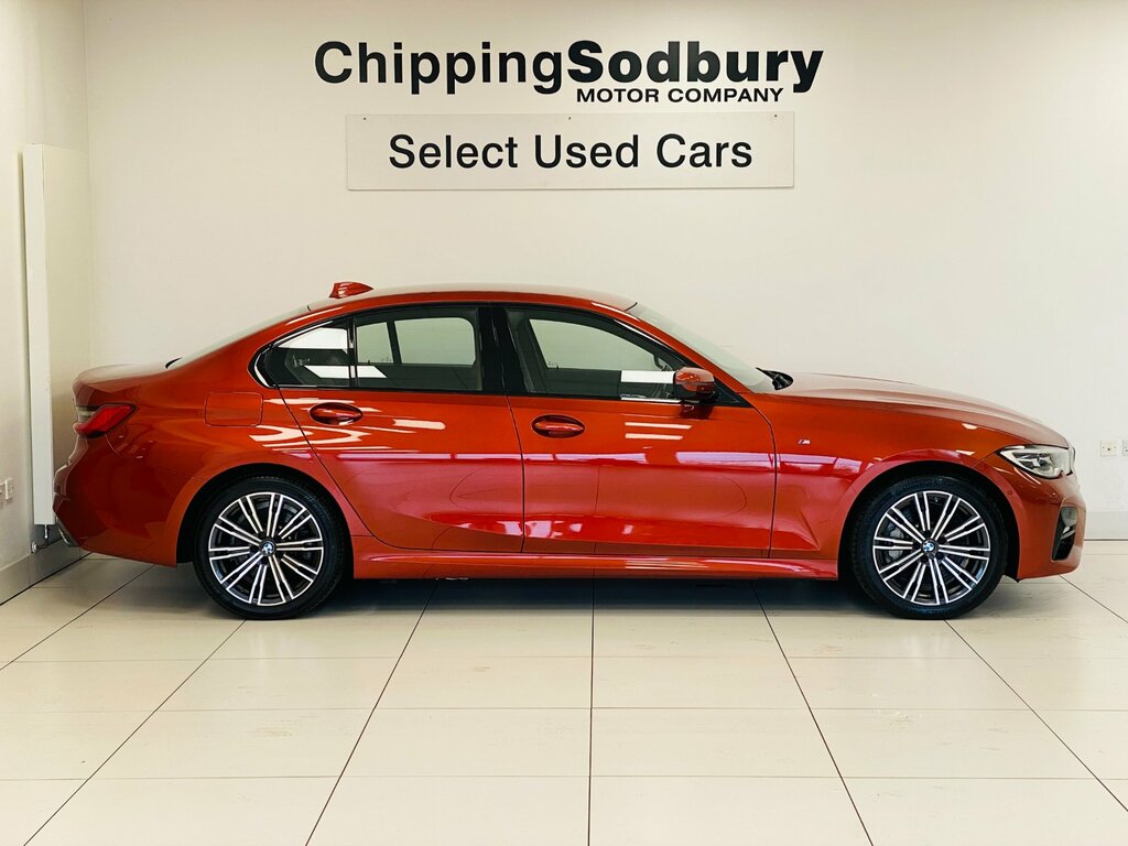 BMW 3 Series 2.0 330E 12Kwh M Sport Saloon Plug-in H YO70DKY Red #3