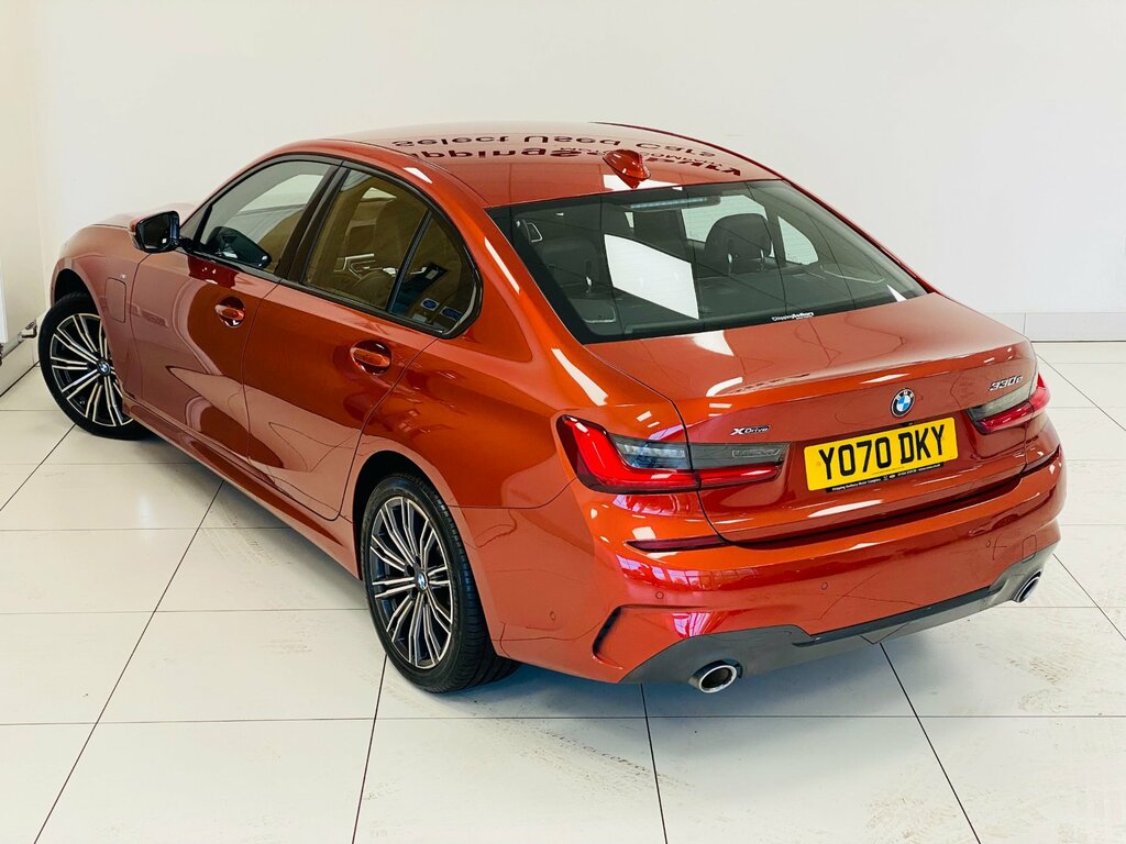 BMW 3 Series 2.0 330E 12Kwh M Sport Saloon Plug-in H YO70DKY Red #6