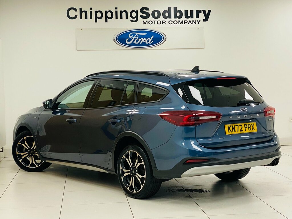 Ford Focus Ecoboost Mhev Active Vignale Estate Hyb KN72PRX Blue #2