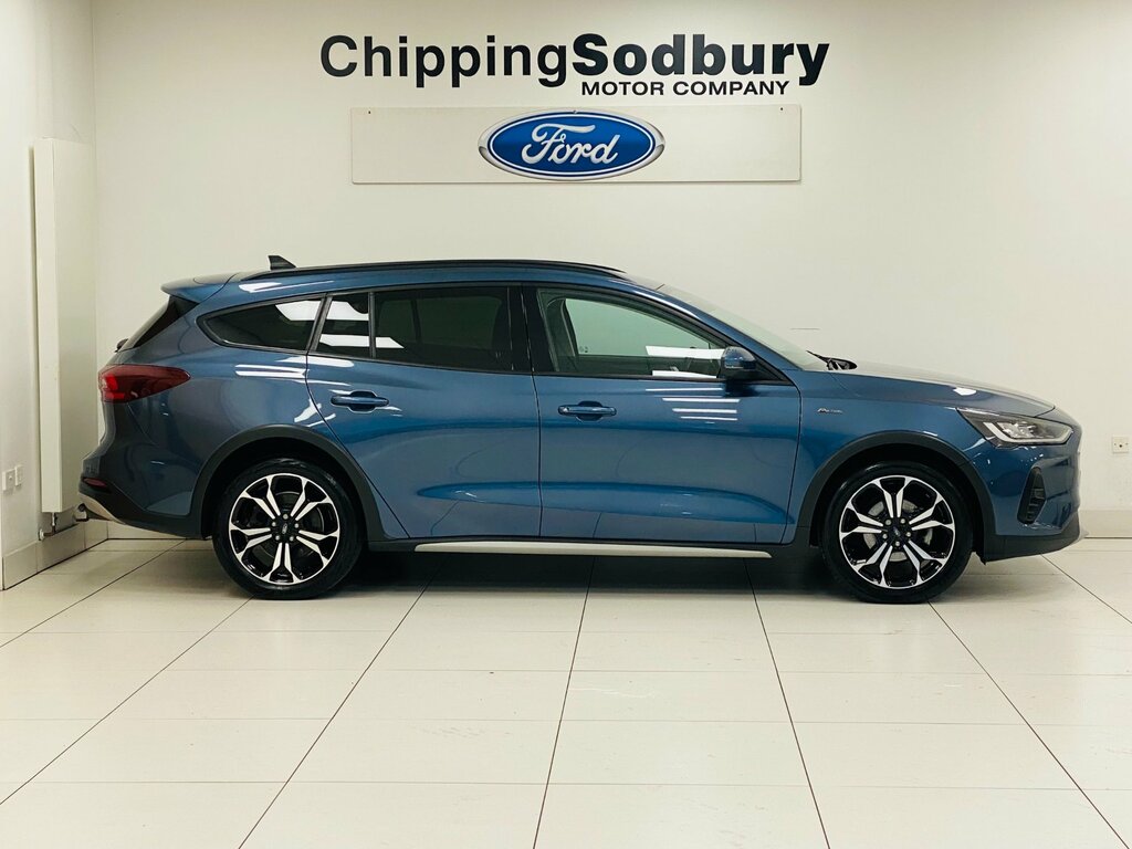 Ford Focus Ecoboost Mhev Active Vignale Estate Hyb KN72PRX Blue #3