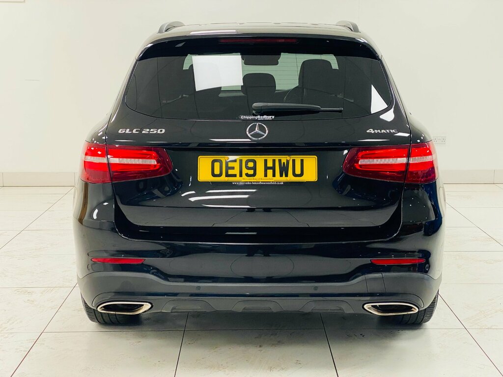 Mercedes-Benz GLC Class 2.0 Glc250 Amg Night Edition Suv G-tron OE19HWU Black #5