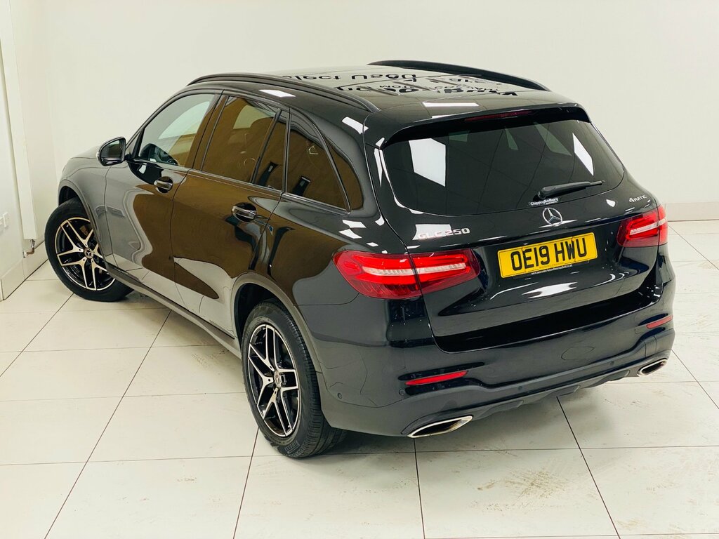 Mercedes-Benz GLC Class 2.0 Glc250 Amg Night Edition Suv G-tron OE19HWU Black #6