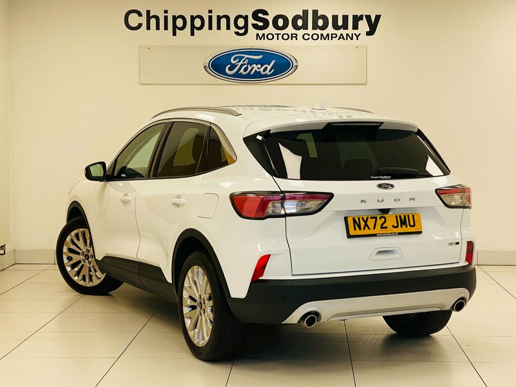 Ford Kuga 2.0 Ecoblue Mhev Titanium Suv Eu NX72JMU White #2