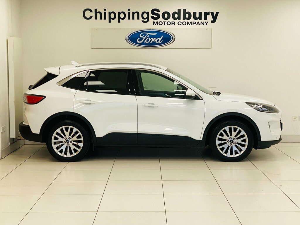 Ford Kuga 2.0 Ecoblue Mhev Titanium Suv Eu NX72JMU White #3