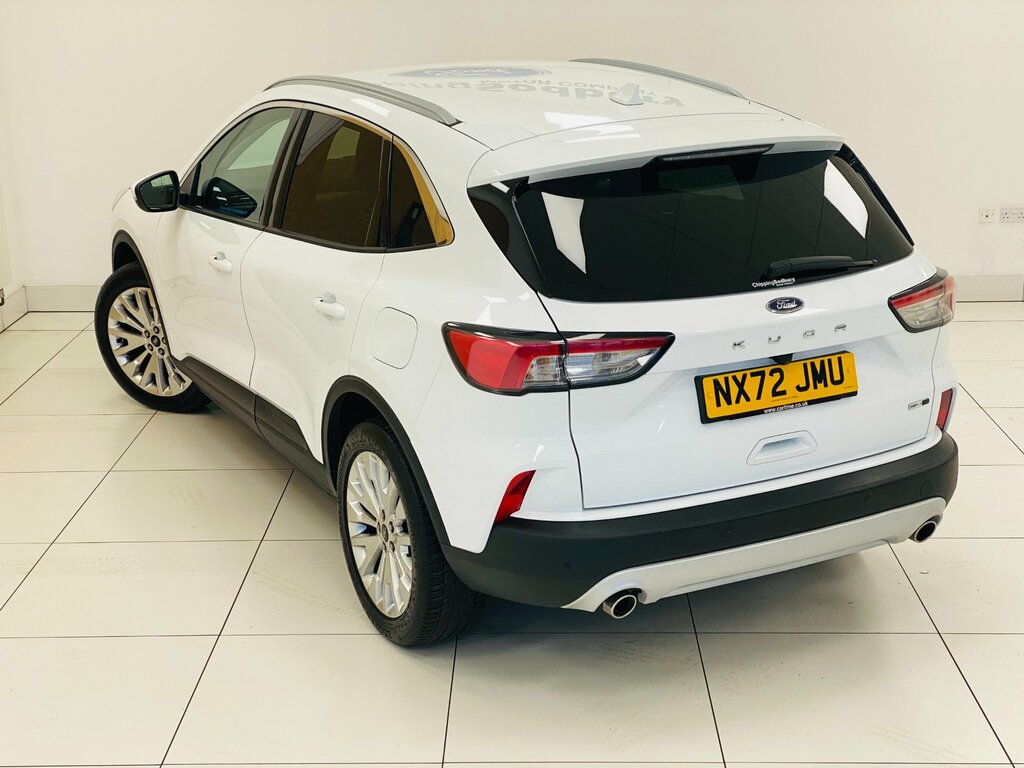 Ford Kuga 2.0 Ecoblue Mhev Titanium Suv Eu NX72JMU White #6